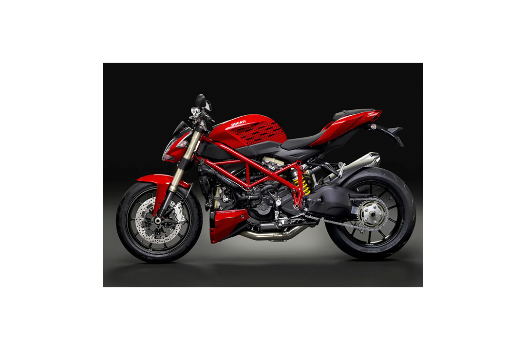 Stompgrip black, Super Volcano, for various Ducati models