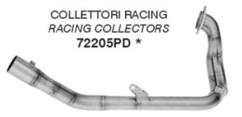 ARROW Mid-pipe for KOVE 800X Pro, Rally, Model Year 2025-, without Catalytic Converter