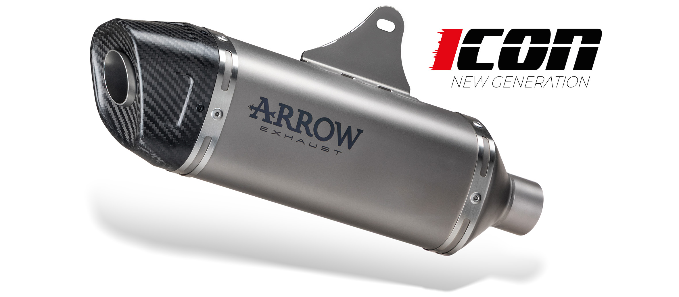 ARROW Icon Titanium Full System for Yamaha YZF-R, MT 125, 2025-
