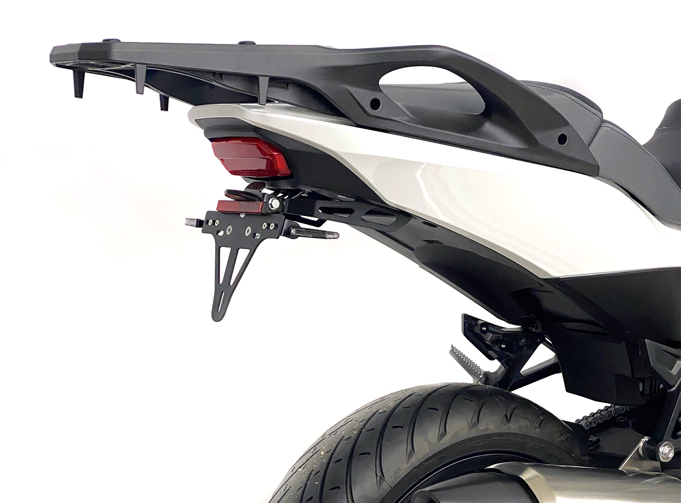 alpha Technik number plate holder for Honda NT1100, Type SC84, model year 2022-