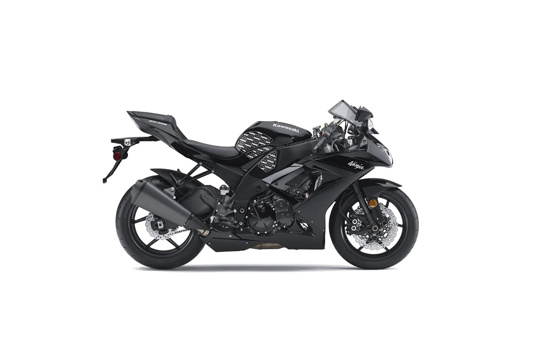 Stompgrip hybrid, Volcano, for Kawasaki ZX10R Ninja, 2008-2010