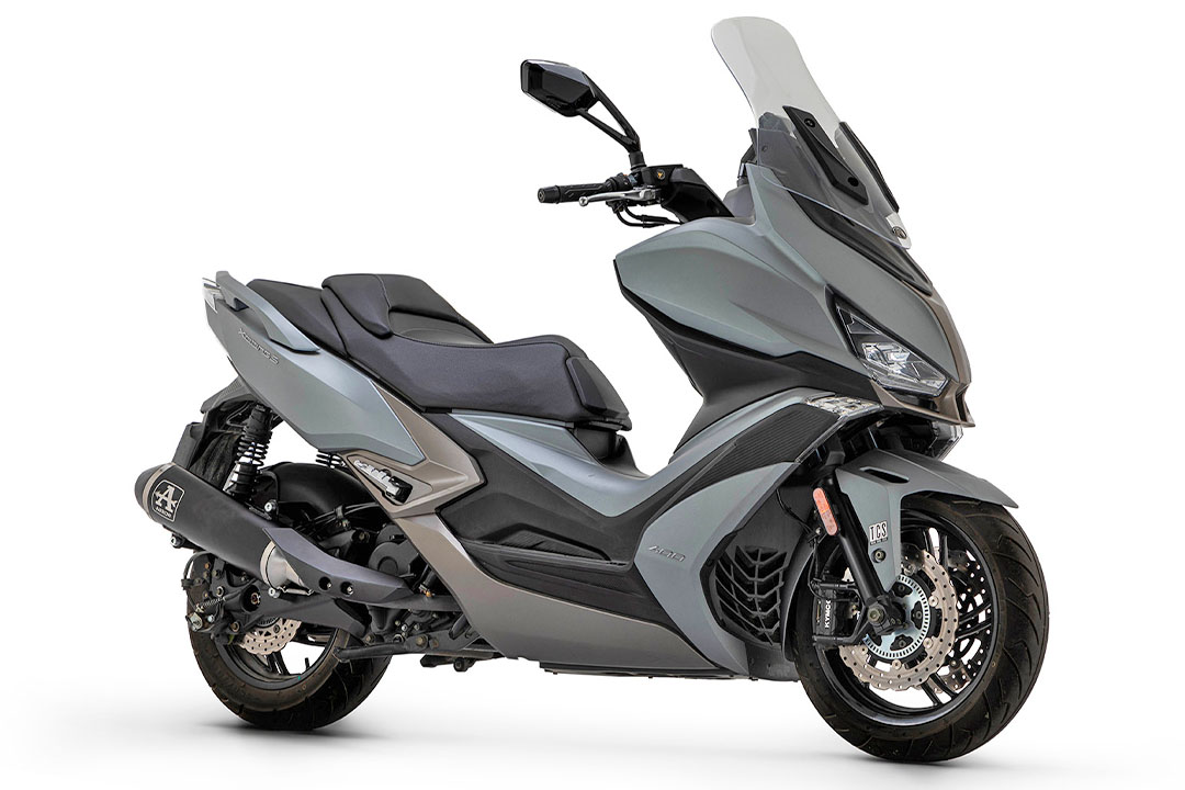 ARROW DARK URBAN exhaust for Kymco XCITING 400I S from model year 2021-
