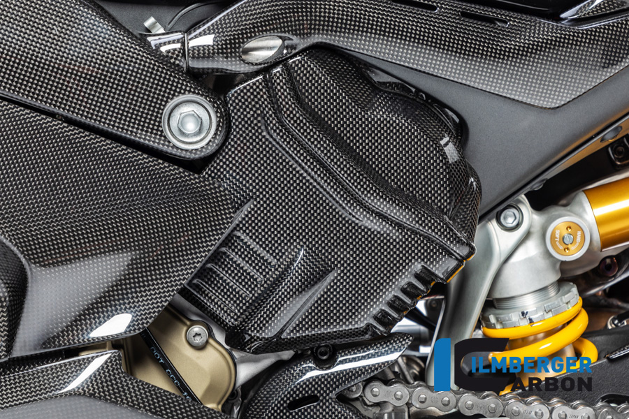 Ilmberger Carbon Cylinder Head Cover left side L/S Gloss for Ducati Panigale V4 / V4S and Streetfighter V4