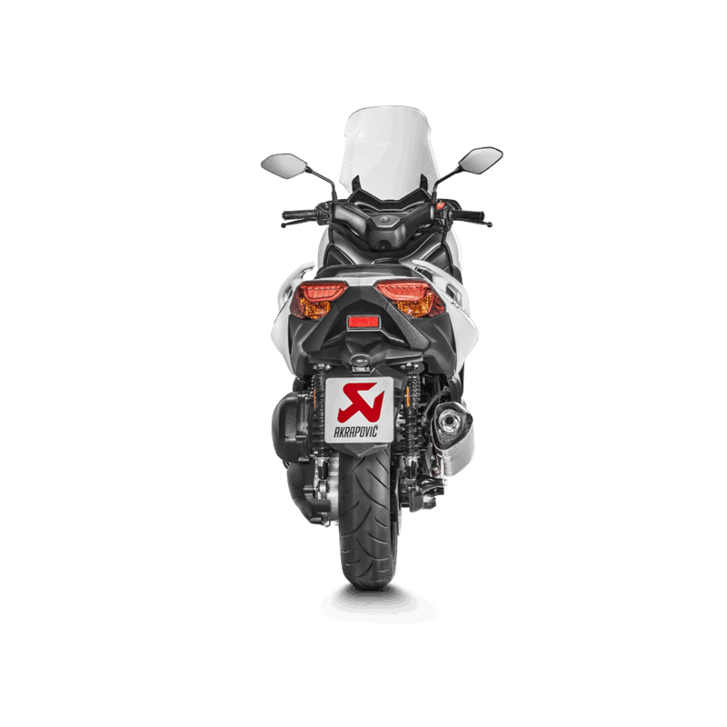 Akrapovic Slip-On Line (SS) Exhaust for Yamaha X-MAX 250/300 2017-2020