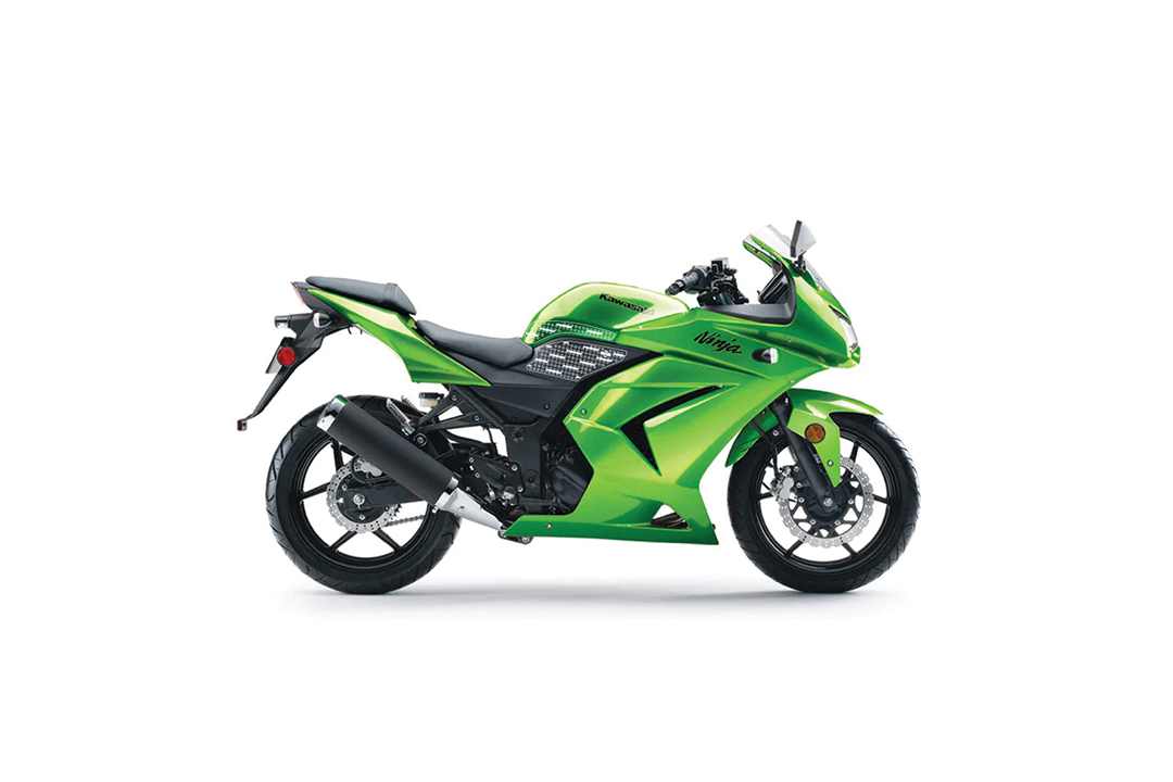 Stompgrip hybrid, Volcano, for Kawasaki Ninja 250R, 2008-2012