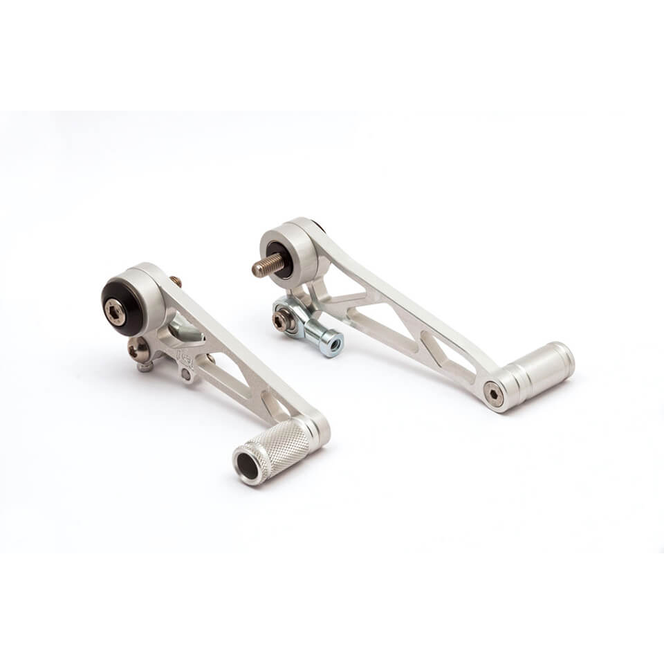 LSL Gear/Brake Lever Thruxton, silver