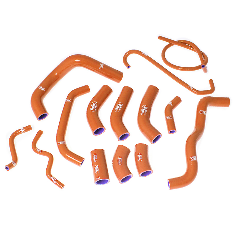 SAMCO SPORT Silicone Hose Kit Orange for Honda CBR1000RR Model Year 2006-2007
