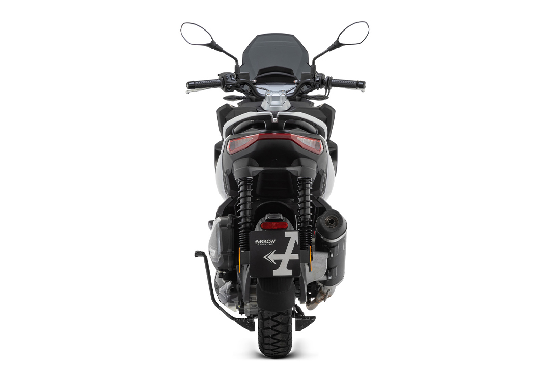 ARROW DARK URBAN Exhaust for Aprilia SR125 GT / SR200 GT Model Year 2022-