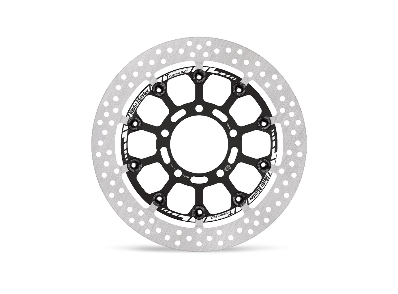 MOTO MASTER brake disc front symmetrical, T-Floater for Kawasaki ZX6R Ninja and ZX6RR Ninja