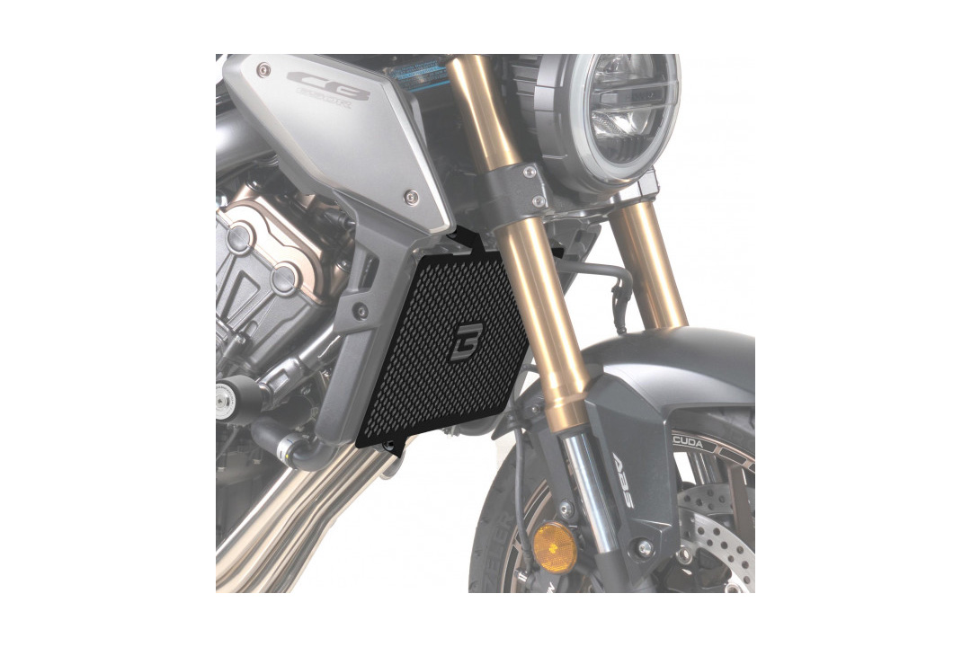 Barracuda radiator shieldz, black aluminium, for Honda CB650R Model Year 2019-
