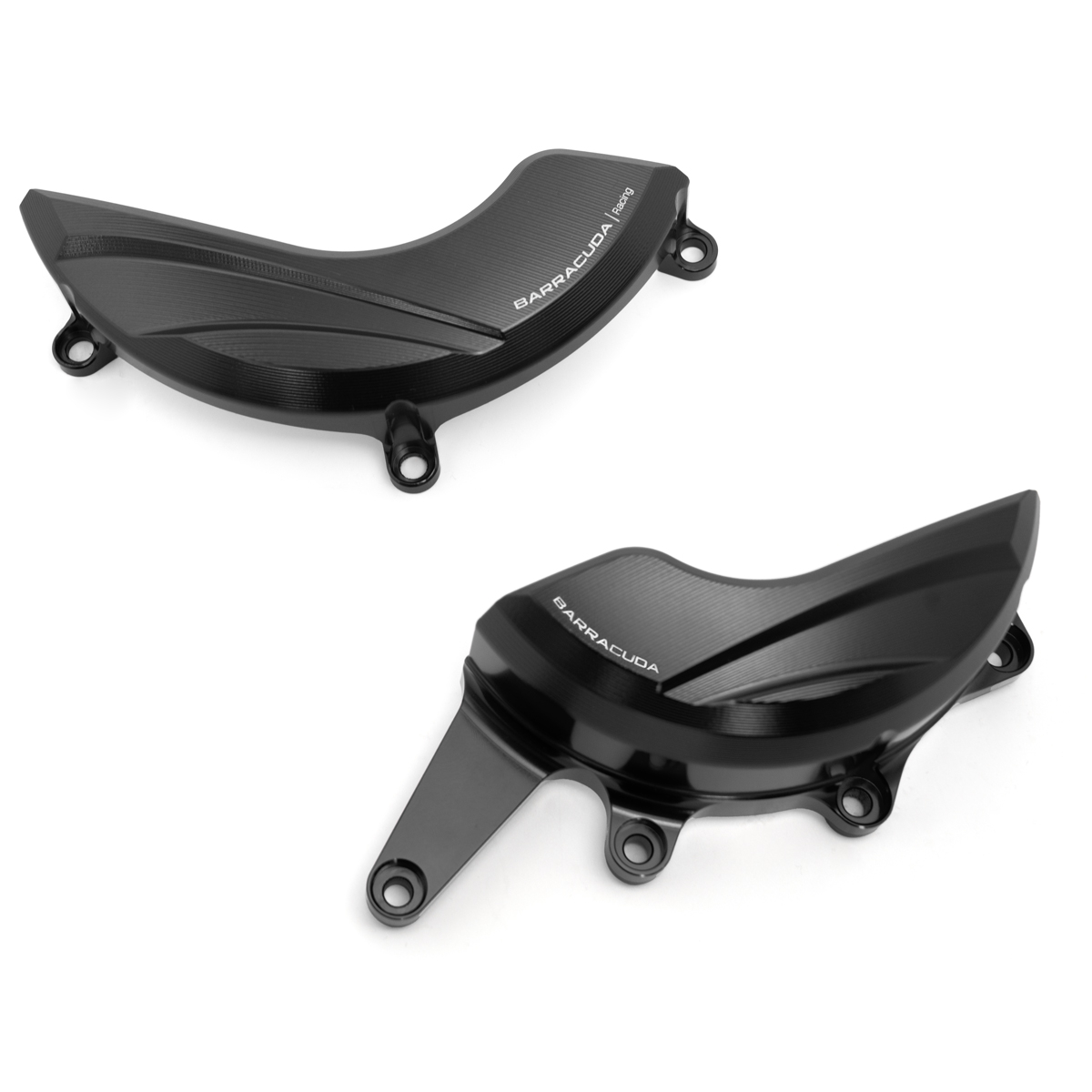 Barracuda crankcase protection kit for Ducati Panigale V2 and V4, model year 2020-2022
