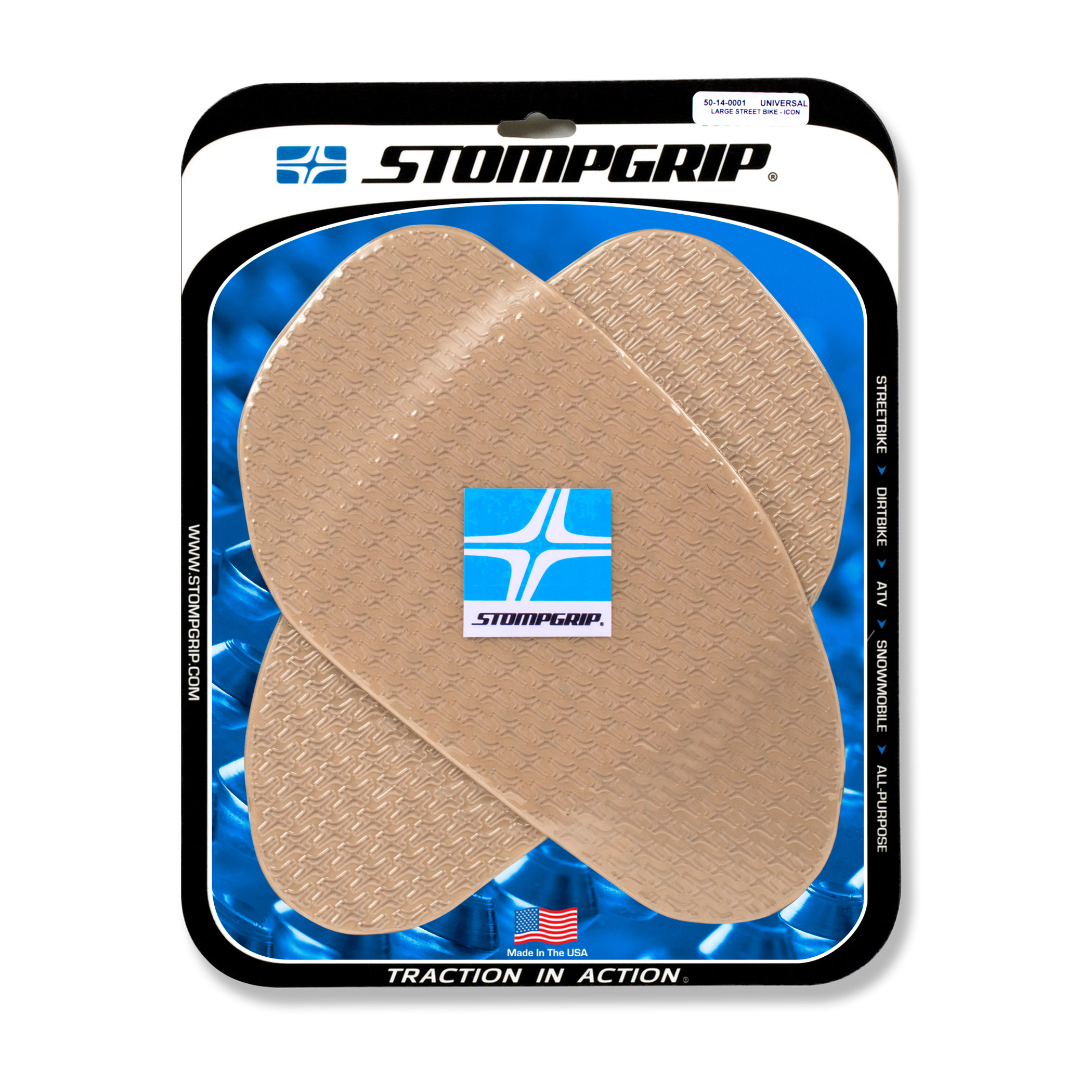 Stompgrip Traction Pads Universal large clear