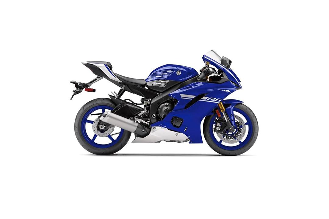 Stompgrip Traction Pads black, for Yamaha YZF-R6 2017-2025