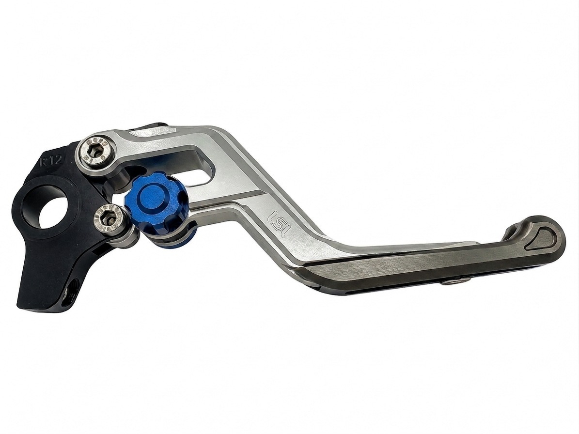 LSL ERGONIA Brake Lever R68R Silver/Blue/Anthracite