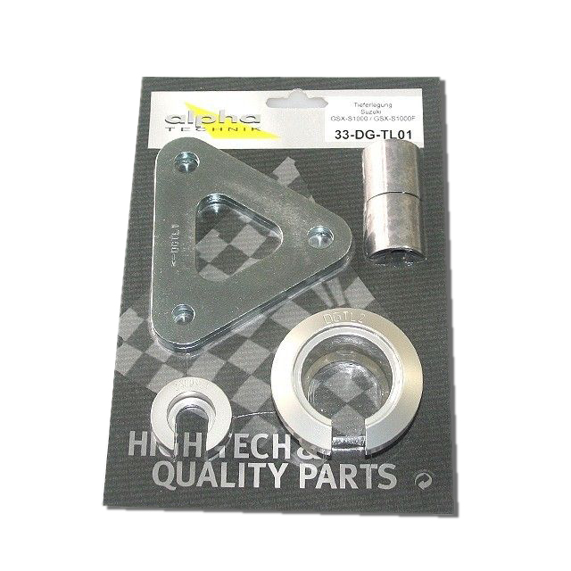 alpha Technik Lowering Kit 40mm for Suzuki GSX-S1000,F; Type DG; Model Year 2015-