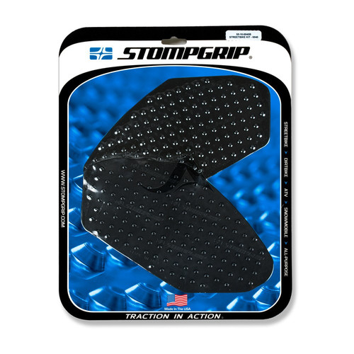 Stompgrip black, Volcano, for Kawasaki, Ninja 650, Z650, 2017-2025, Z400, 2019-2025