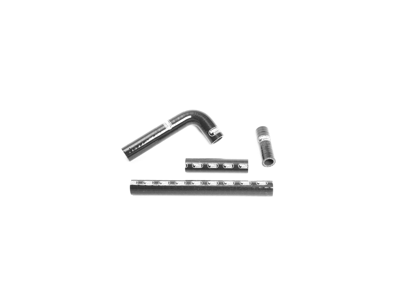 SAMCO SPORT Silicone Hose Kit Black for Yamaha WR400F YZ400F WR426F YZ426F Model Year 1998-2002