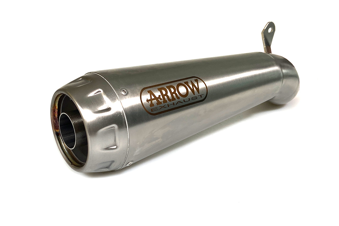 ARROW PRO-RACE Stainless Steel Silencer for Ducati Scrambler Desert Sled from Model Year 2017-