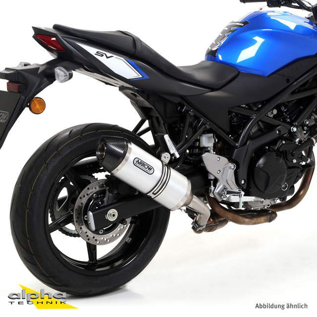 ARROW RACE-TECH Exhaust for Suzuki SV650 2016- made of Aluminium