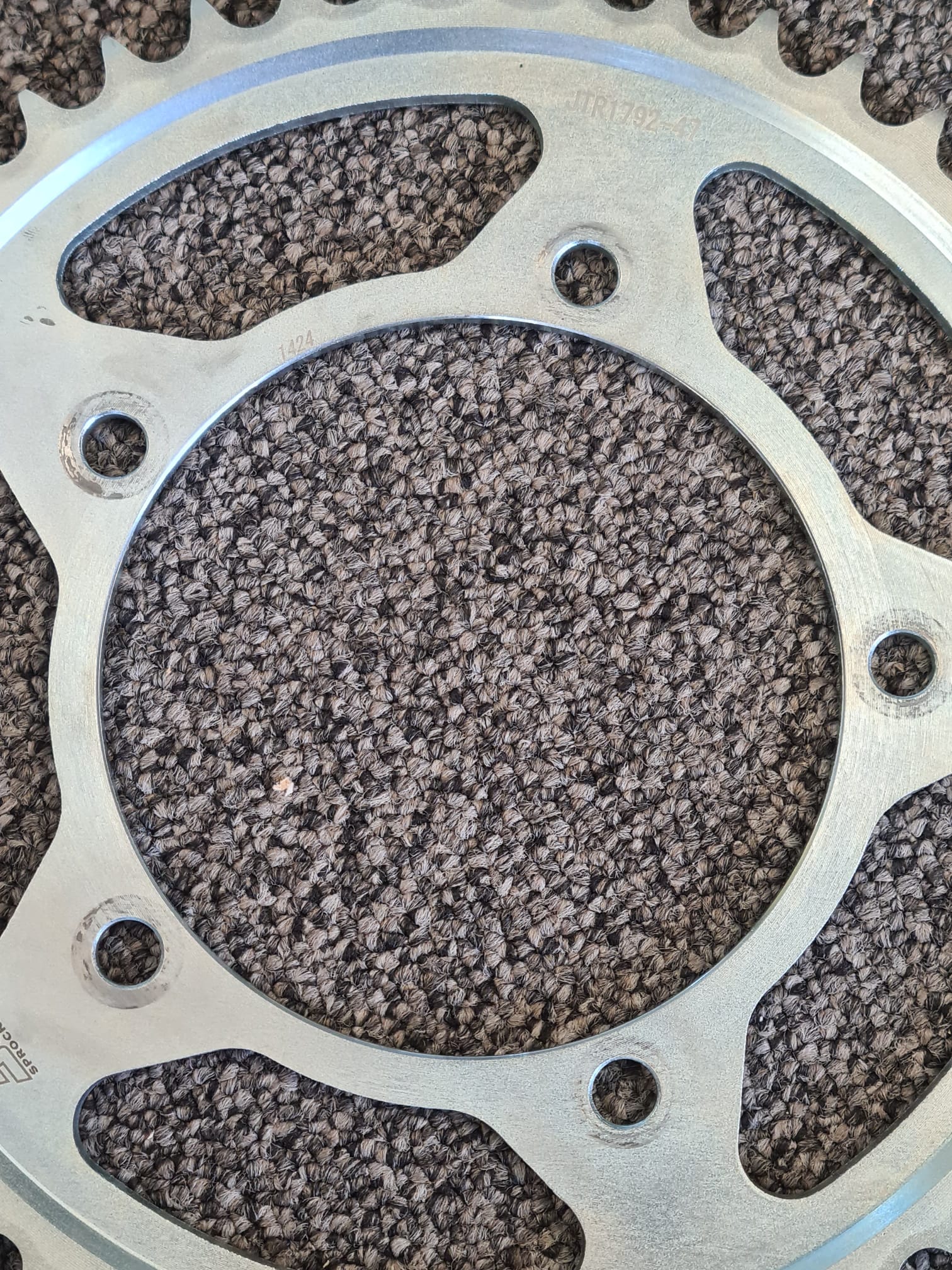 rear sprocket Steel, 47 Teeth, Pitch 525