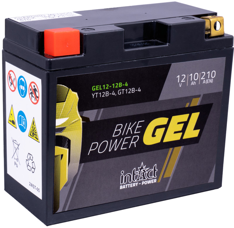Intact GEL Battery YT12B-4 / GT12B-4