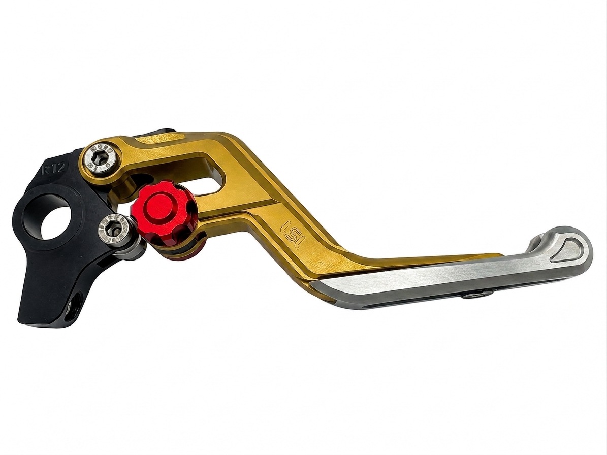 LSL ERGONIA Brake Lever R18R Gold/Red/Silver
