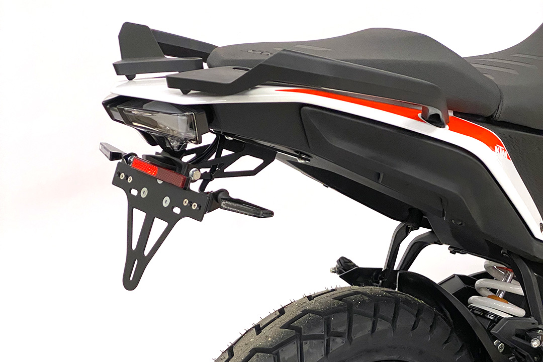 alpha Technik Number Plate Holder for KTM 390 Adventure from Model Year 2020, Type: KTM Is Adventure