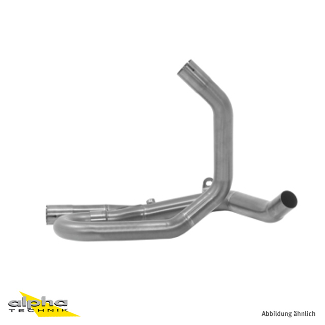 ARROW Racing catalytic converter eliminator pipe for Suzuki SV650 2016- , without catalytic converter