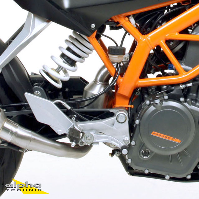 ARROW Racing Mid-pipe for KTM Duke 390 2013-2016, without catalyst