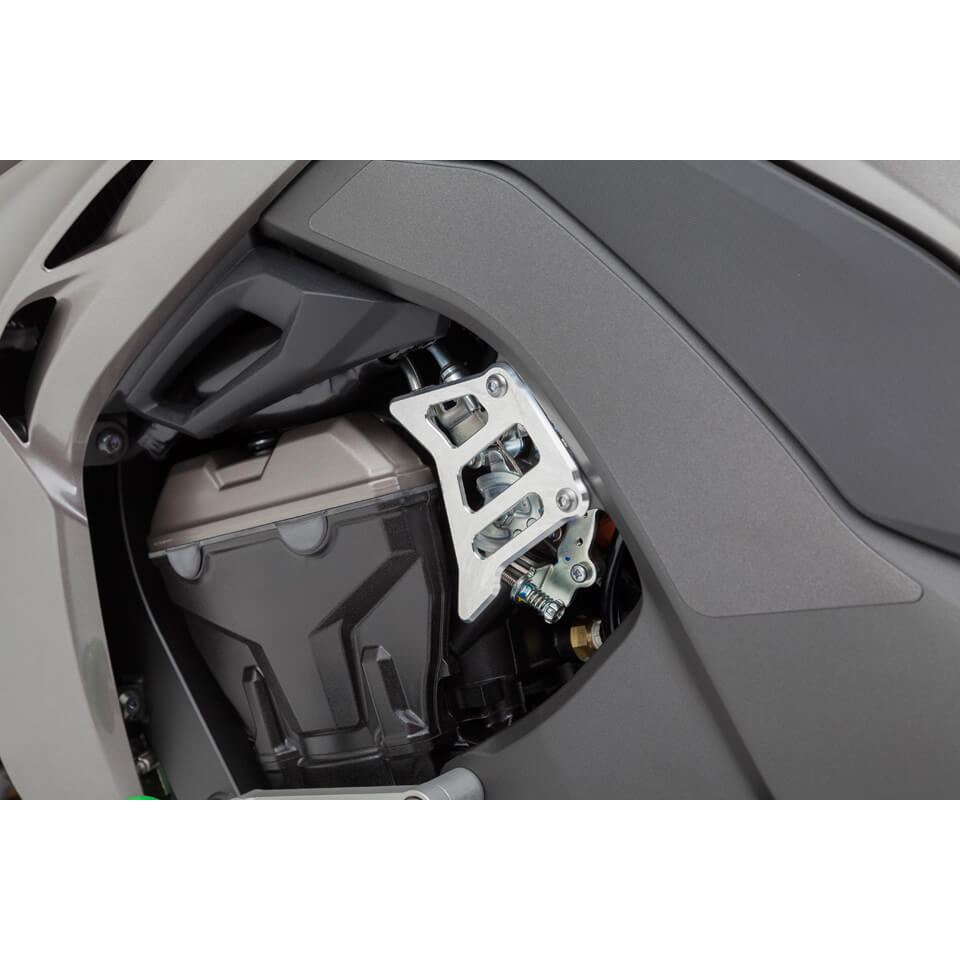 LSL cover for the injection unit, for Kawasaki Z1000, model year 2014-, silver