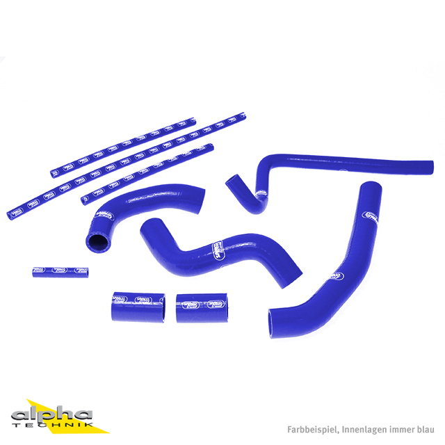SAMCO SPORT Silicone Hose Kit blue for Yamaha YZF1000R1 Model Year 2009-2014