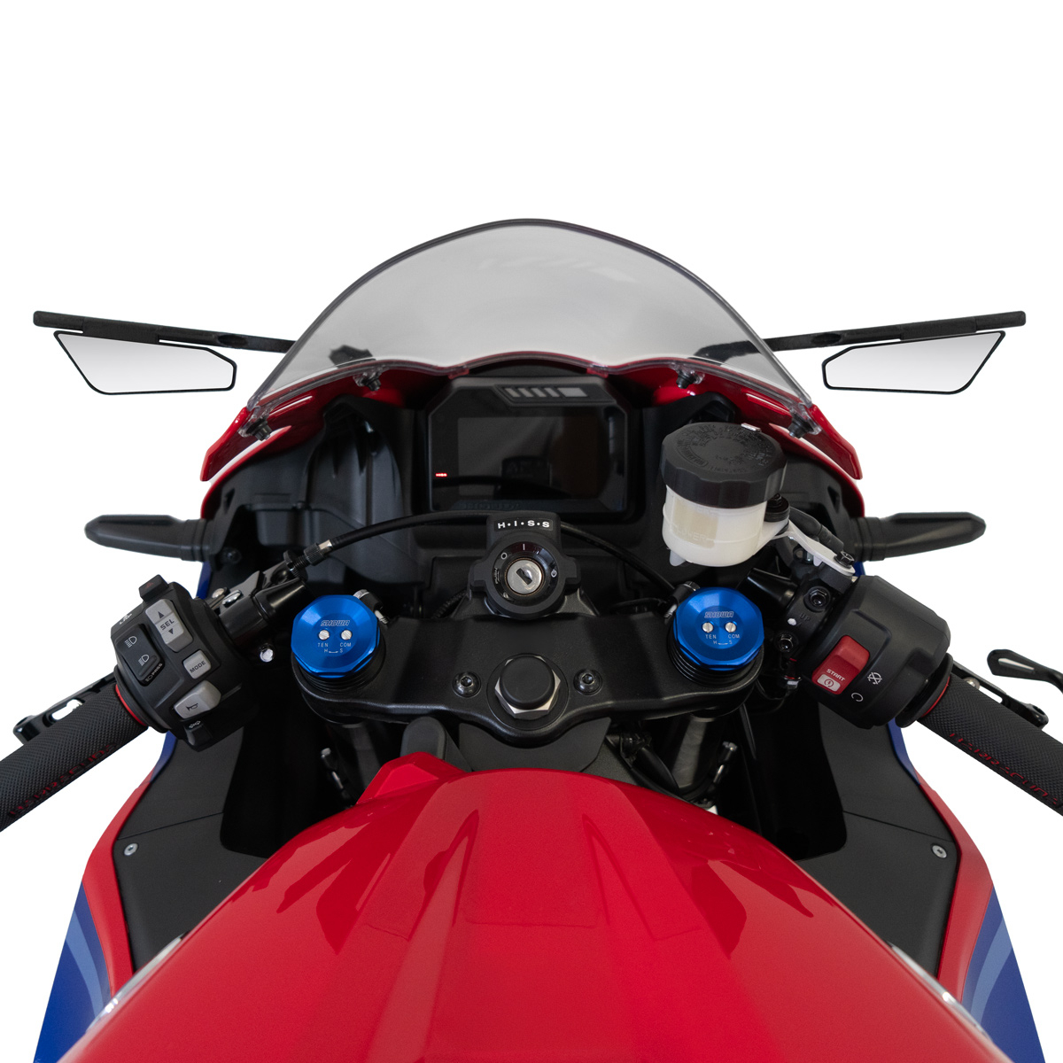 Barracuda SKIN AIR RACING Mirrors for Racing Bikes