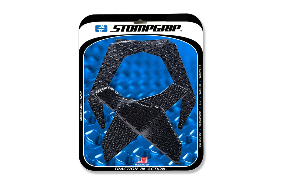 Stompgrip fuel tank Pad Black, Icon, Streetbike fuel tank Kit, for Suzuki GSX-S1000S Katana, 2020-2025