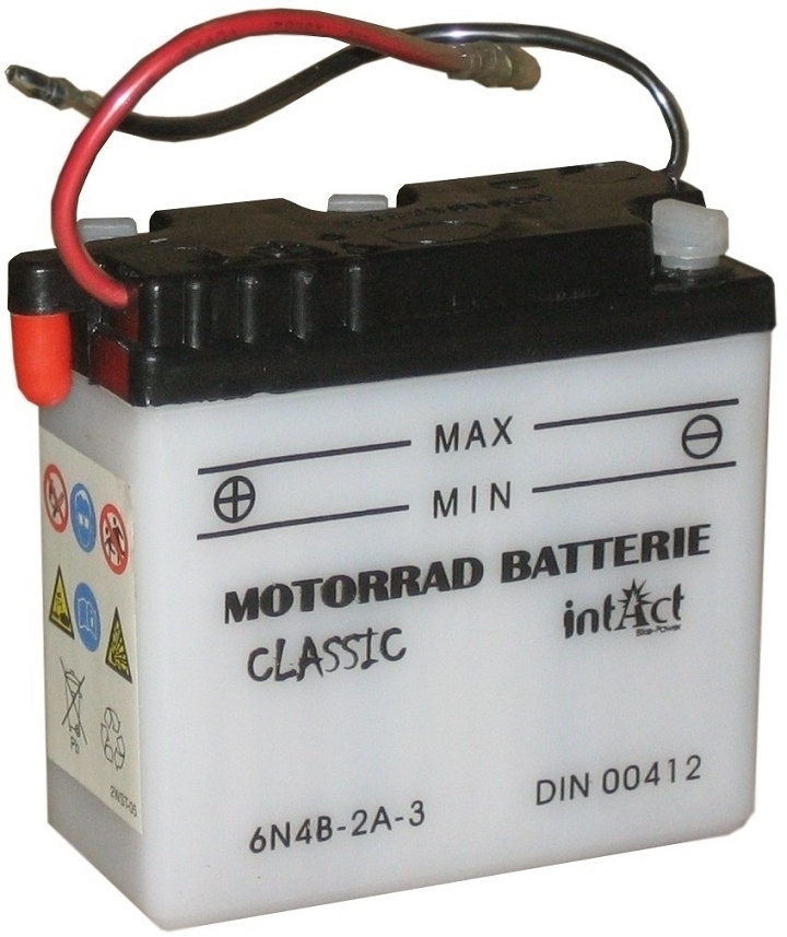 Intact Battery 6N4B-2A-3