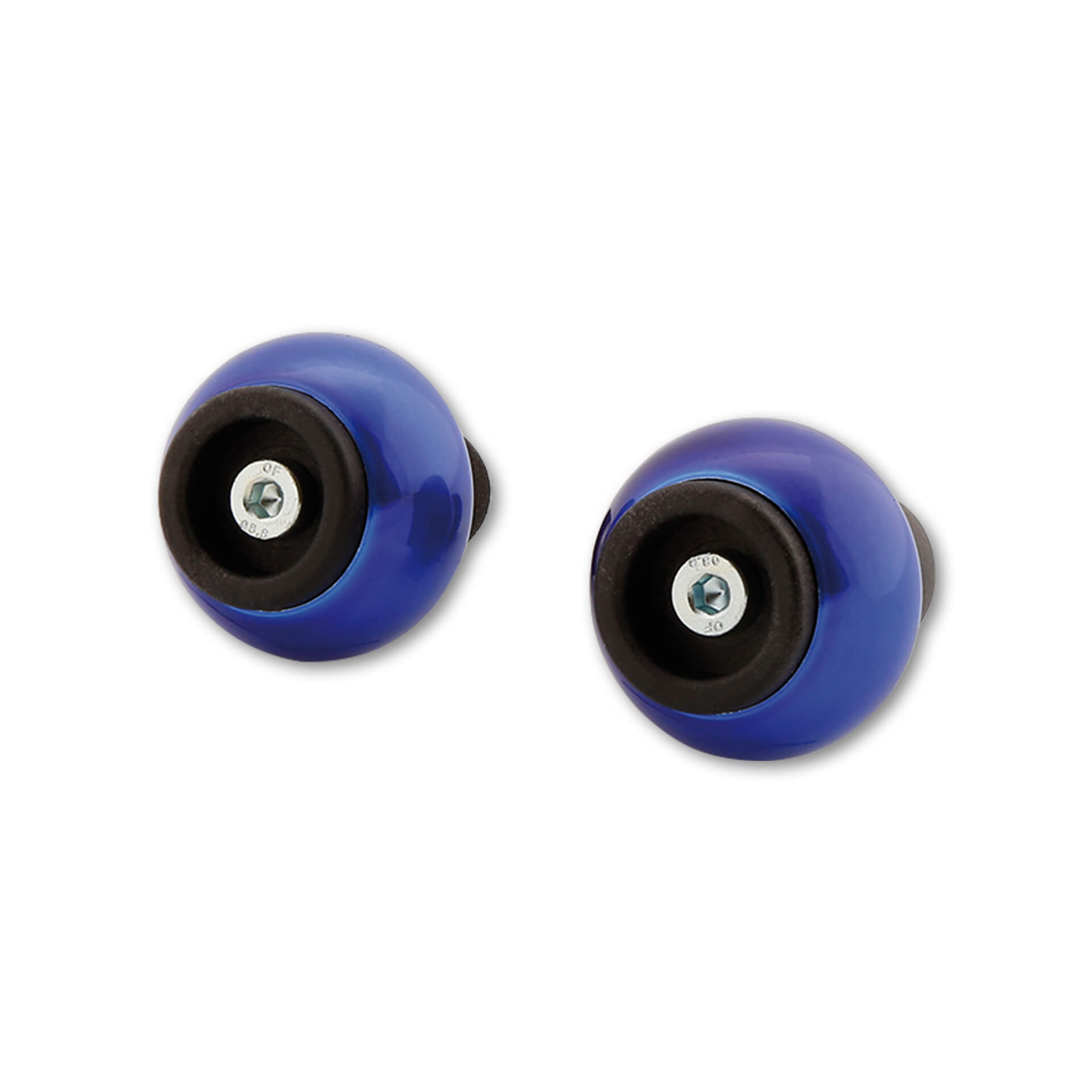 LSL Classic Axle Balls, for various Ducati, blue, rear axle