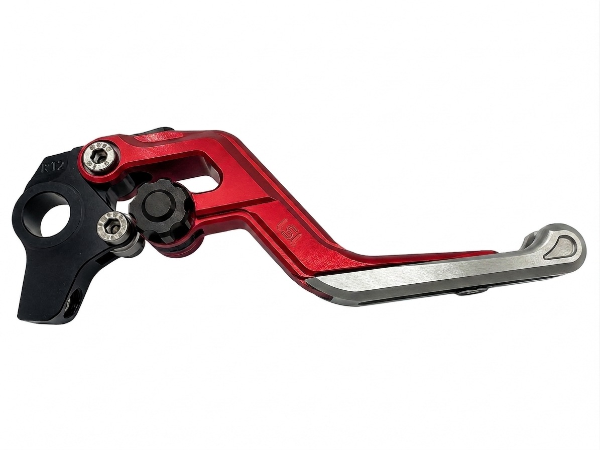 LSL ERGONIA Brake Lever R22 Red/Black/Silver