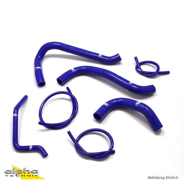 SAMCO SPORT Silicone Hose Kit blue for Honda CBR1100XX carburetor models model year 1996-1998
