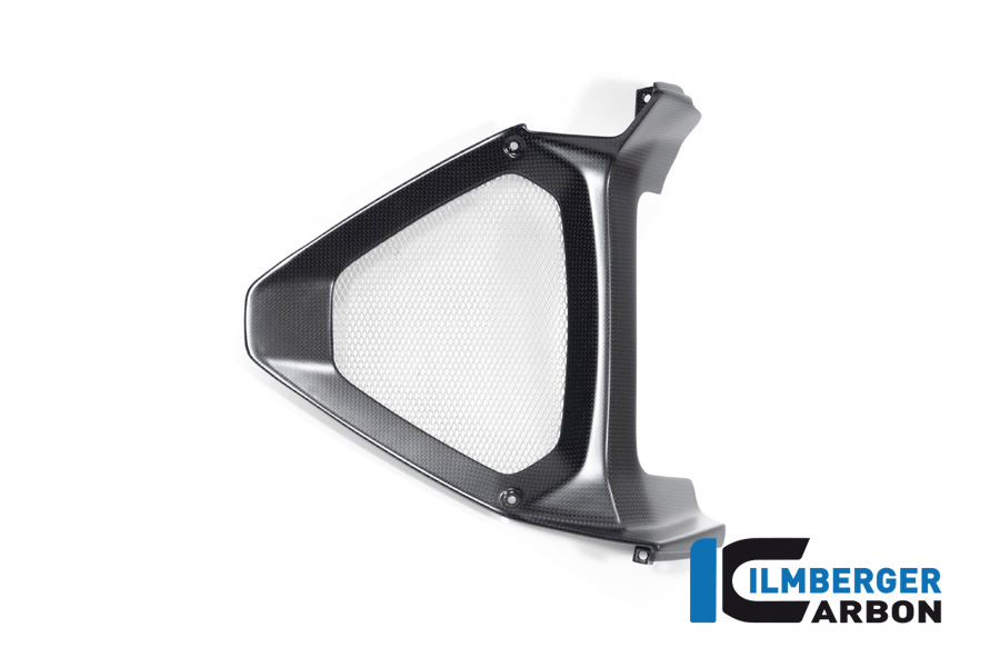 Ilmberger Carbon Belly Pan Central Section / oil radiator Inlet, Matt, Ducati Diavel 1260, 2019-