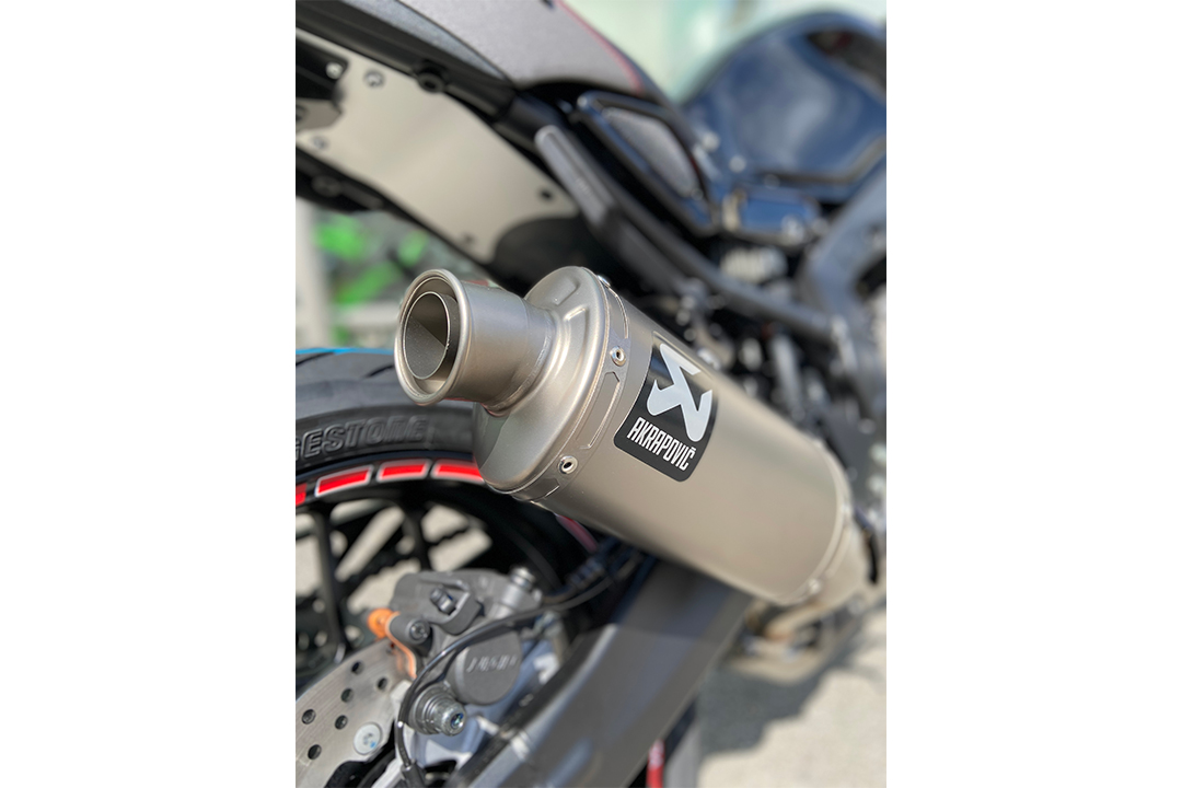 Akrapovic Racing Line (Titanium) exhaust system for Yamaha XSR 900 from model year 2022-