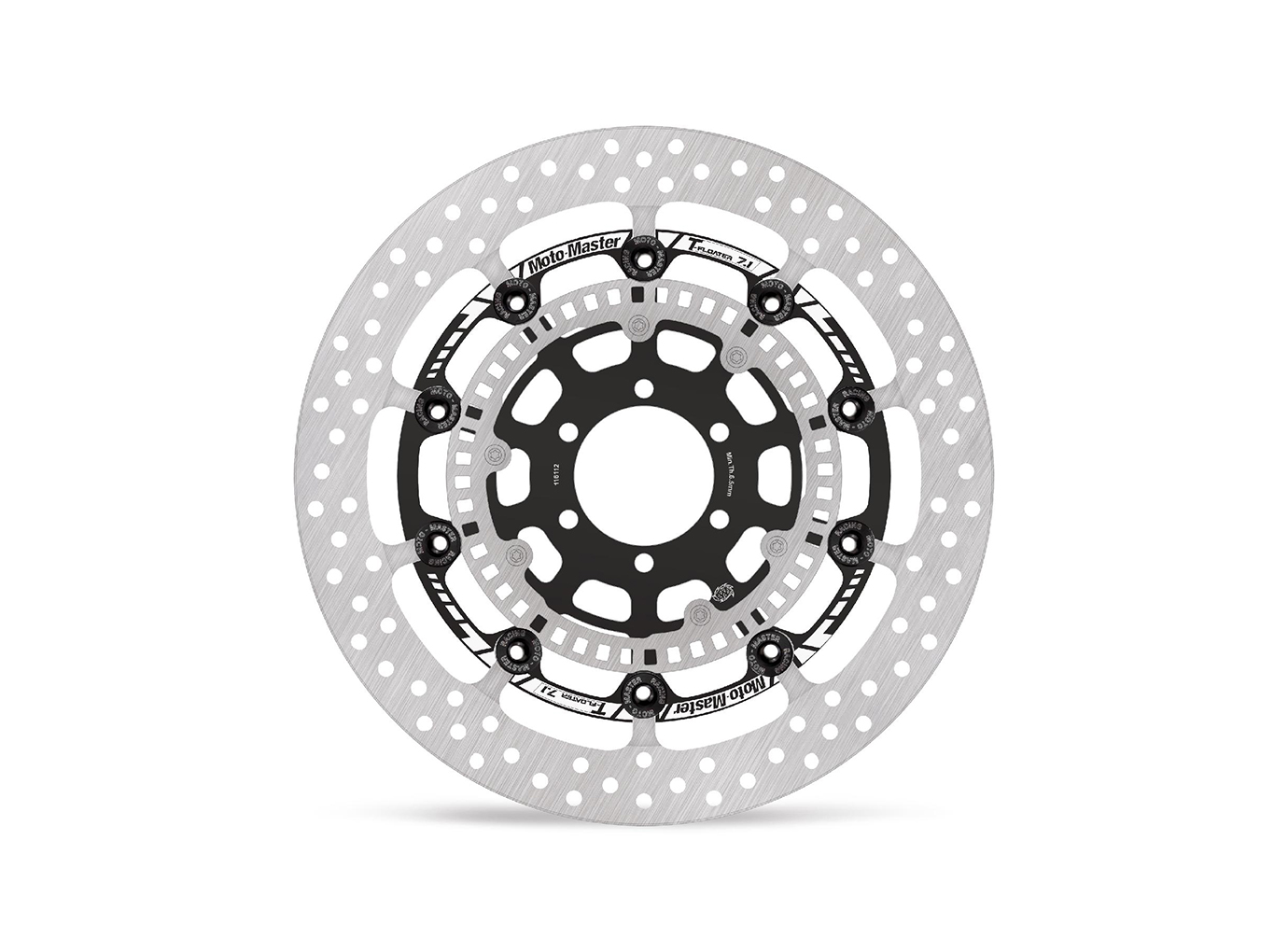 MOTO MASTER brake disc fronte left side L/S, T-Floater for BMW S1000RR Model Year 2008-2018