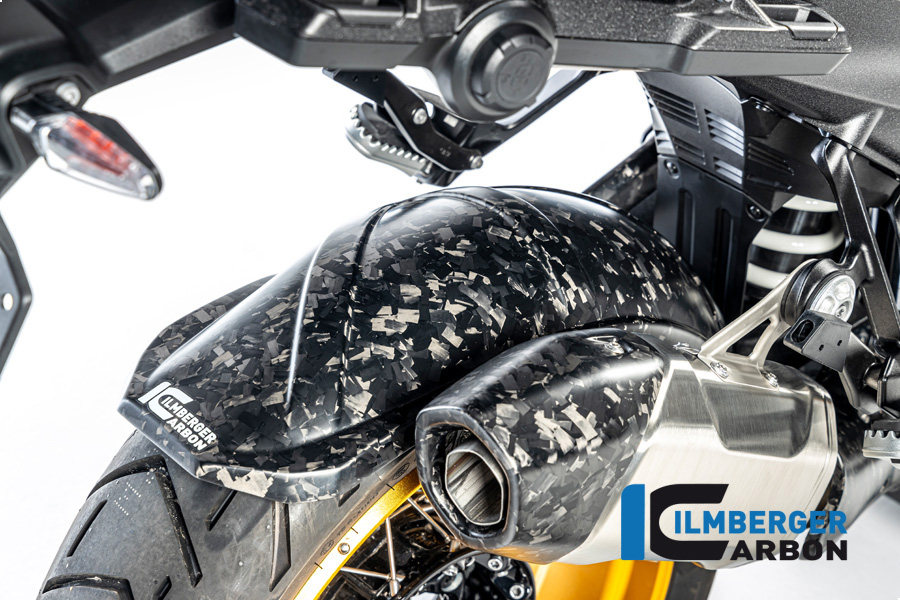 Ilmberger Carbon Mudguard rear, Black Diamond Carbon, matt, BMW R1300GS 2023-