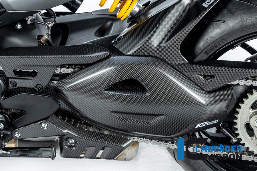 Ilmberger Carbon Swingarm Protector, matt, Ducati Diavel V4, 2023-