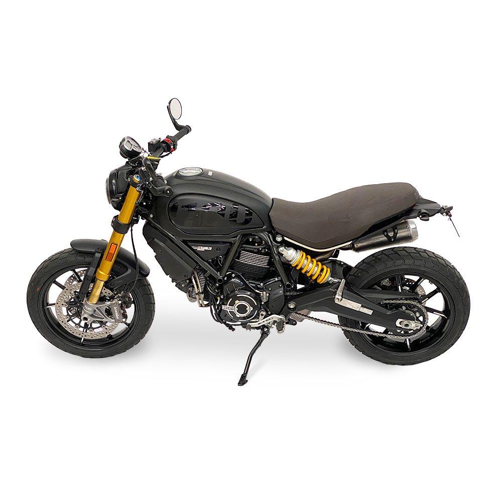 alpha Technik Number Plate Holder for Ducati Scrambler 1100 Pro and Sport Pro; Type 1K; Model Year 2020-