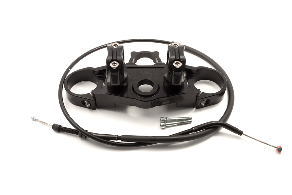 LSL Superbike Kit with parts certificate for Triumph Thruxton 1200 R, Type DE01/DE01A, 2016-2020, Thruxton 1200 RS, Type DF01, 2019- , black, (Type G)
