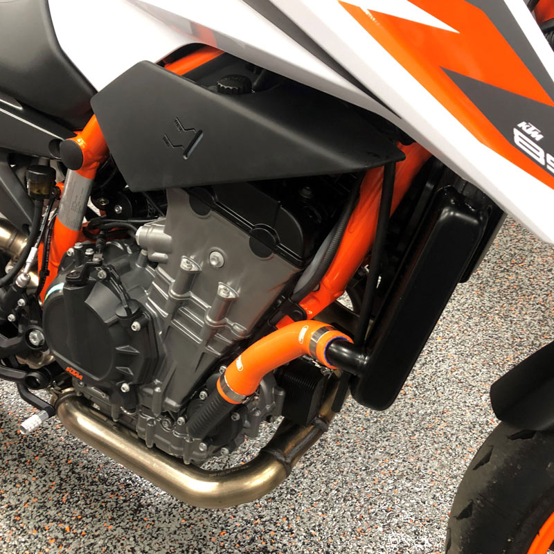 SAMCO SPORT Silicone Hose Kit Orange for KTM 890 Duke R Model Year 2020-2024