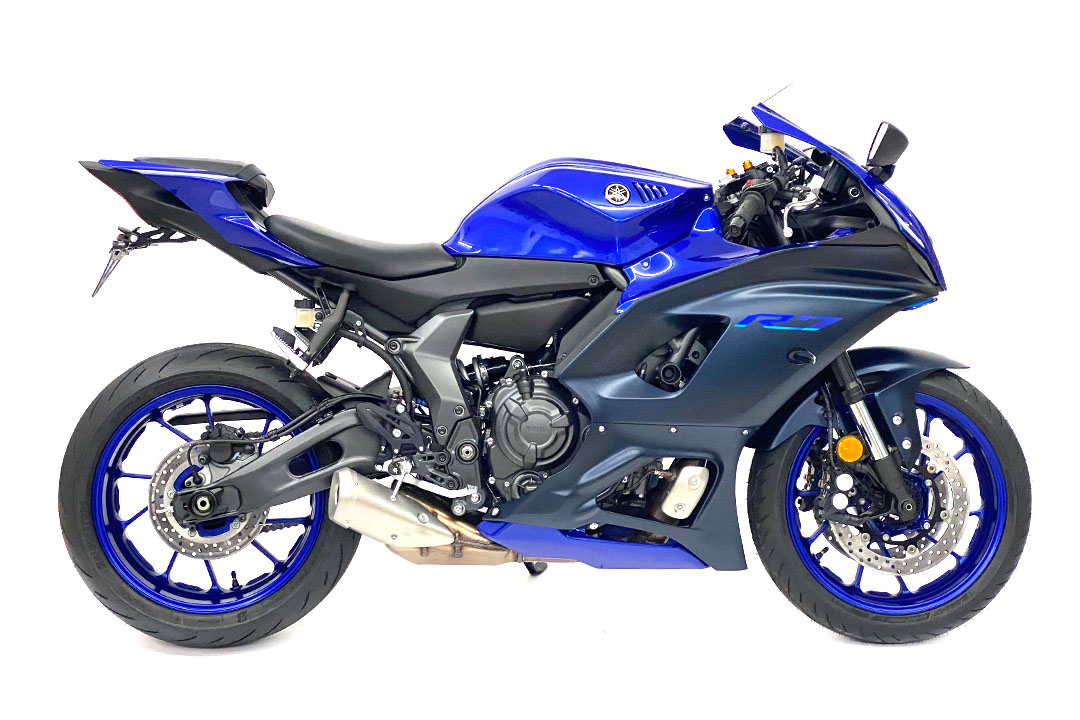 alpha Technik Number Plate Holder for Yamaha R7 from Model Year 2022-, Type RM39 / RM40
