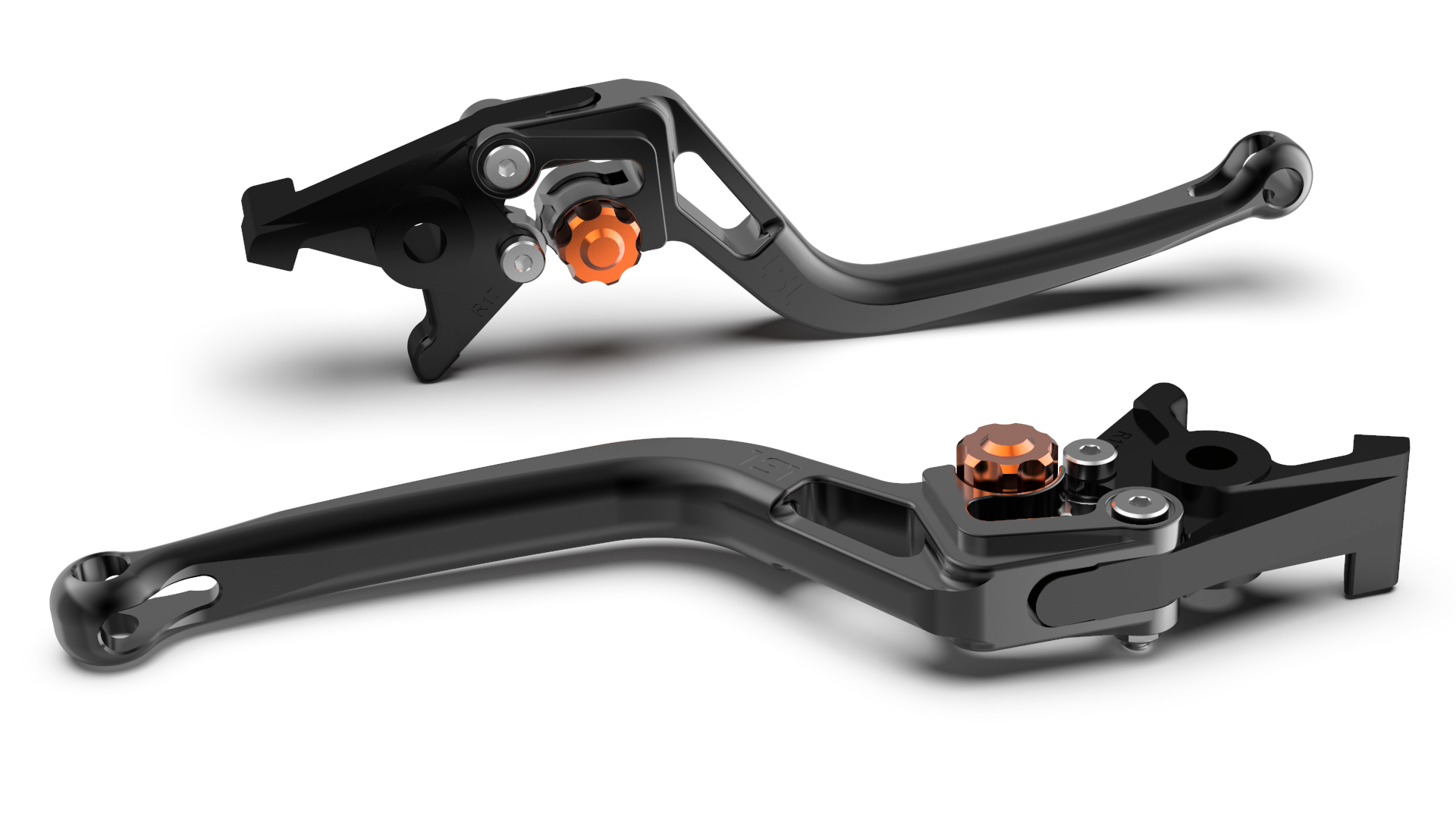 LSL BOW R82 Brake Lever, black/orange