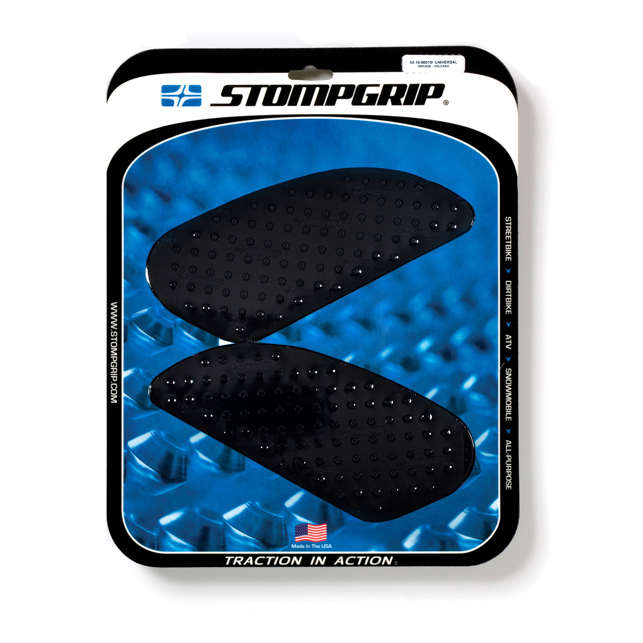 Stomp Grip Rally Pad Black