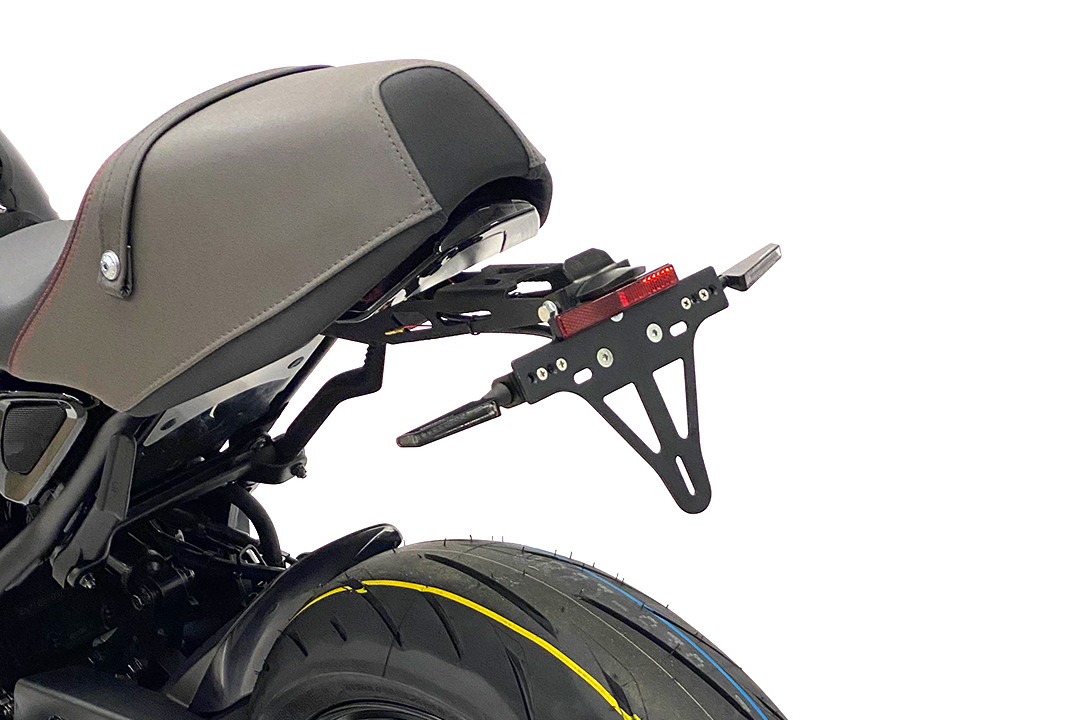 alpha Technik Number Plate Holder for Yamaha XSR 900 / XSR 900 GP, from model year 2022-