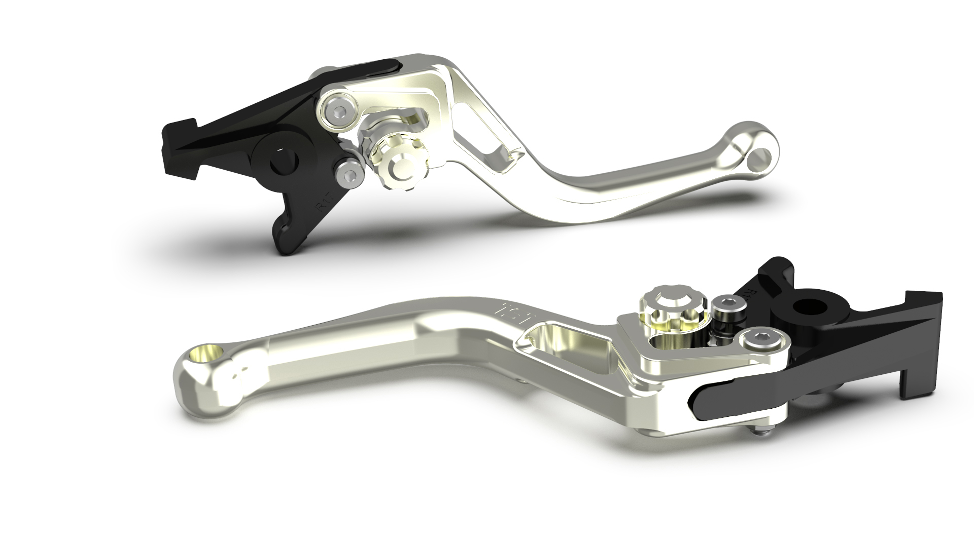 LSL BOW R82 Brake Lever, short, silver/silver